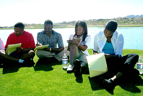 Team Leaders taking notes, Las Vegas Team Leader Retreat