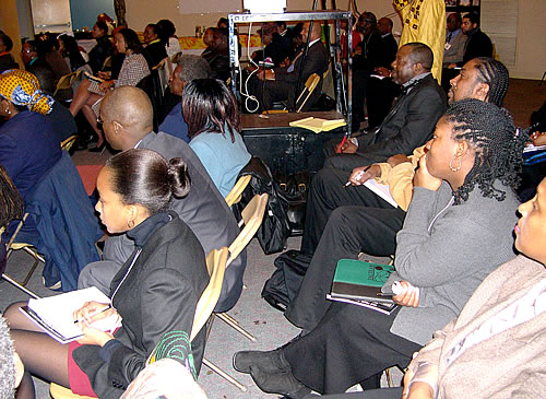 Audience enjoying event, New York City Black Business Seminar