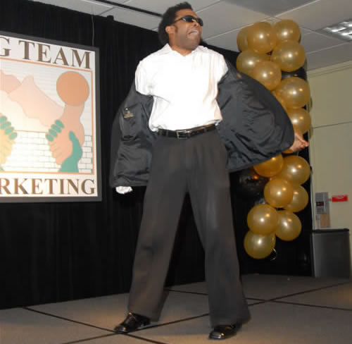 Erroll performing as Michael Jackson at TAG Awards Show, 2007 TAG Awards Show
